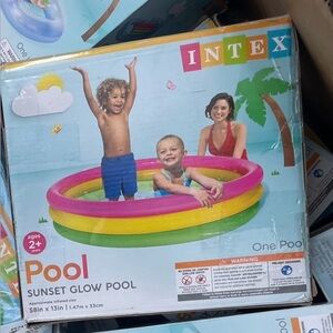 Sunset glow pool